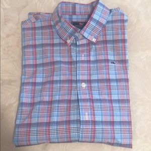 Blue and Pink VV Oxford